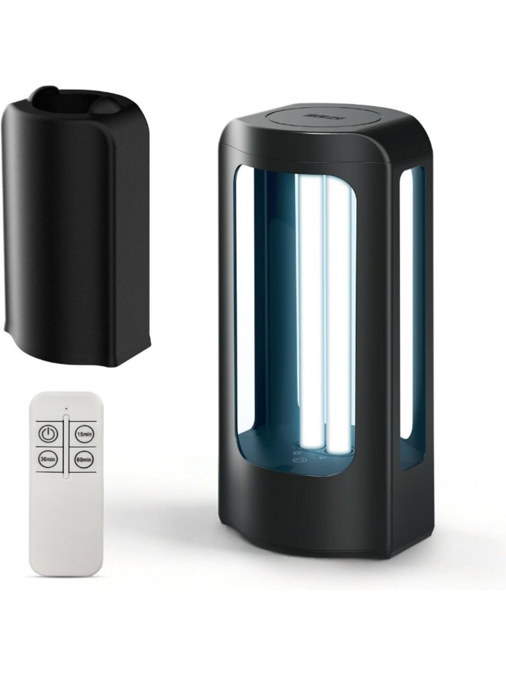 27W UV Light Sanitizer with Remote Timer - LED UVC Disinfection Lamp